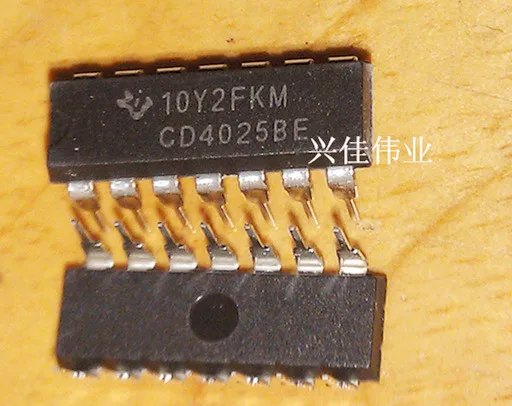 

(5 шт.) CD4025 CD4025BE cd4025nl DIP-14