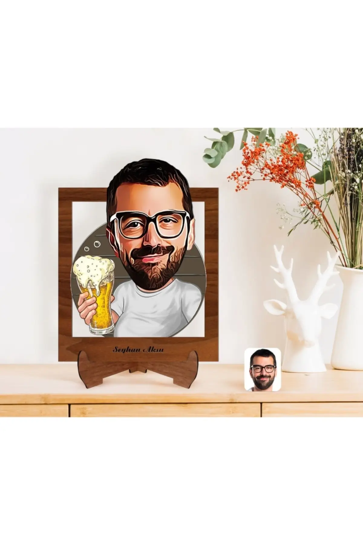 

Personalized Name Baby miniature Wooden Trinket Model-6