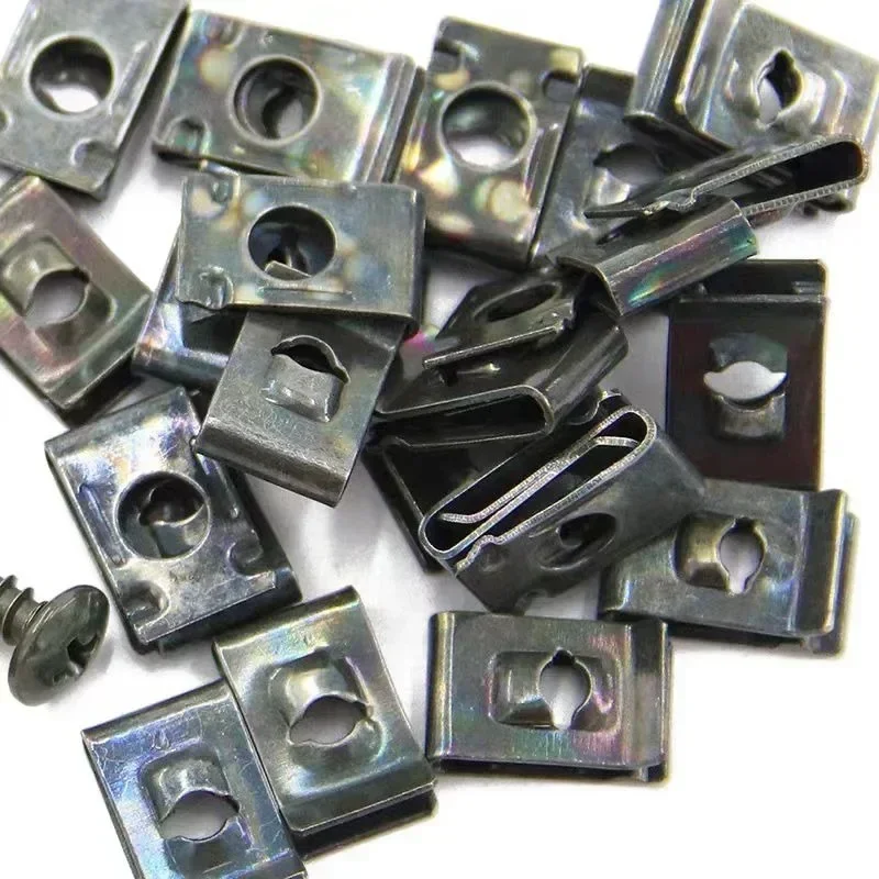 50 комплектов смешанный набор крепежных элементов зажим с винтом автомобильные