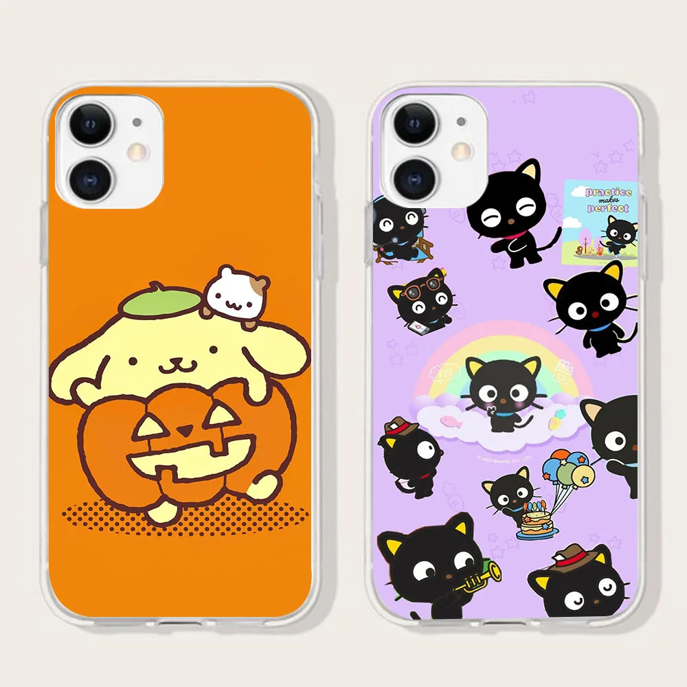 MR-49 pompurin Choco Cat Силиконовый чехол для Samsung M23 M33 M52 M53 A35 A25 A15 A05S A23 A52S A22S A55 A05 A34 A54