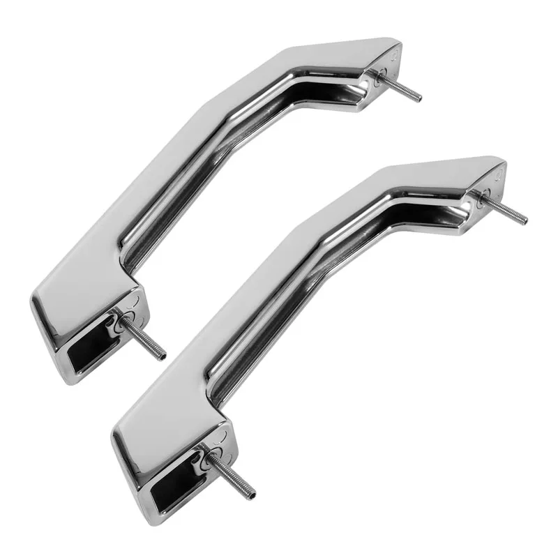 

Гладкие хромированные ручки капота 12498996 для всех моделей 2003-2009 Hummer H2 & H2 SUT, внешние аксессуары, набор из 2, серебристые