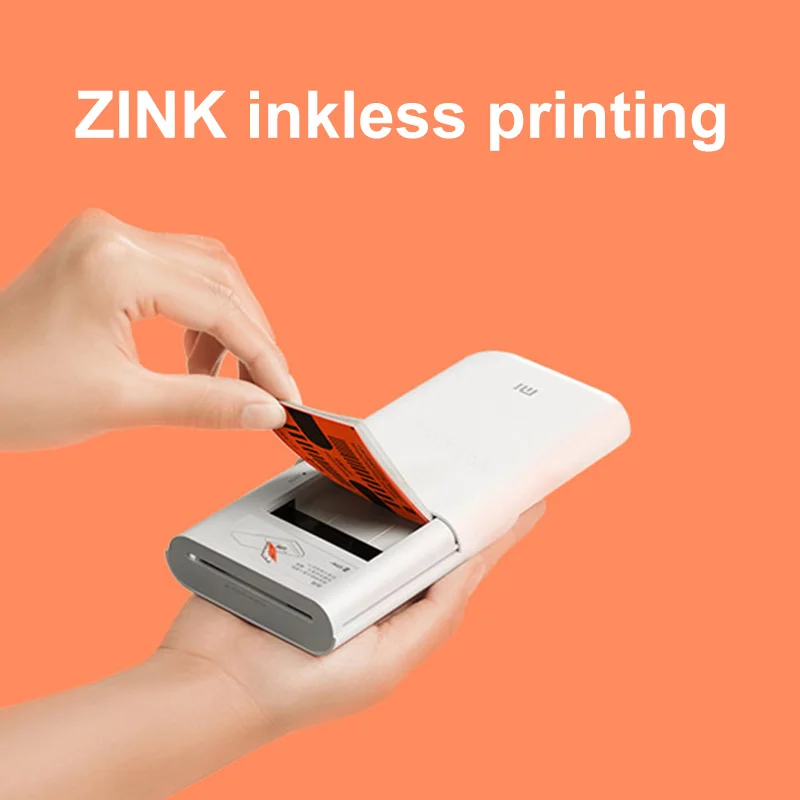 Оригинальный Карманный принтер Xiaomi ZINK самоклеящаяся фотобумага цветная печать