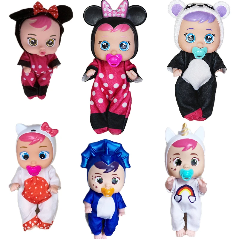 

Игрушка для плача, соска 5 дюймов/6 дюймов, для питьевой воды, детские фигурки со звуком и плачом, подарок для девочки, кукла для ванны