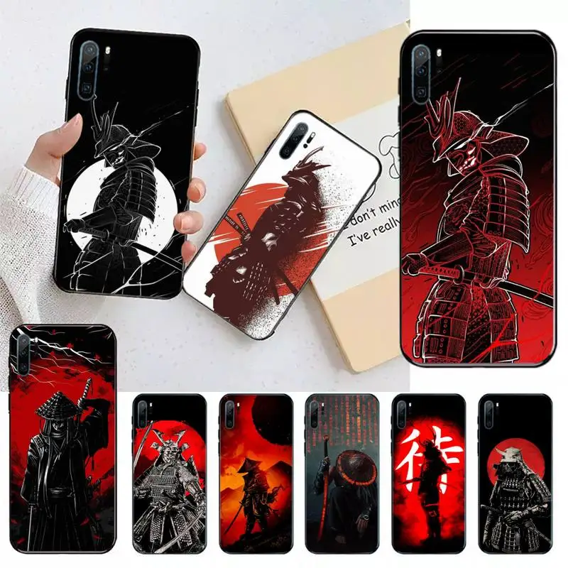 

Japanese samurai Phone Case For Huawei honor Mate 10 20 30 40 i 9 8 pro x Lite P smart 2019 Y5 2018 nova 5t