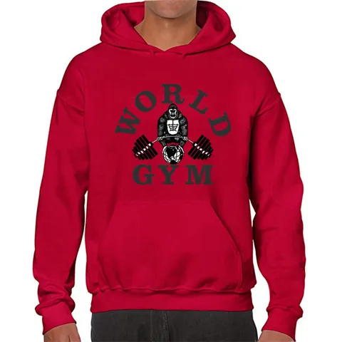 Мужские толстовки BDLJ World Gym 230gsm хлопок