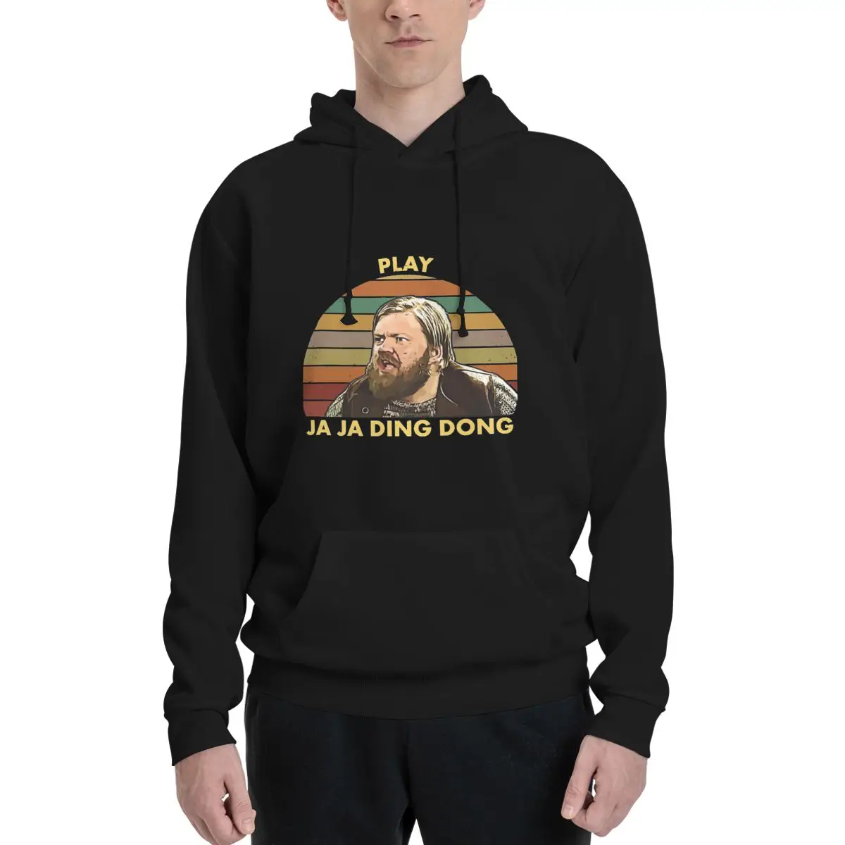 

Play Ja Ja Ding Dong Polyester Hoodie Men's Women's Sweater Size XXS-3XL