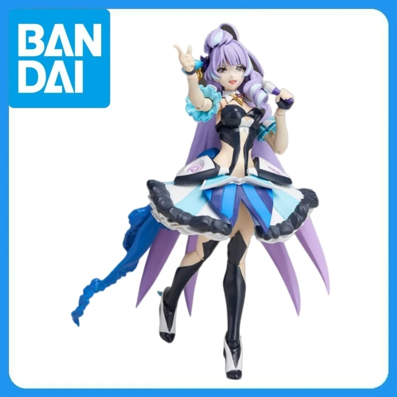 Фото В наличии Оригинальная фигурка BANDAI Macross Delta Mikumo Guynemer S.H.Figuarts, аниме-модель, гаражный набор, игрушка, кавайная фигурка из аниме/мультфильма №1