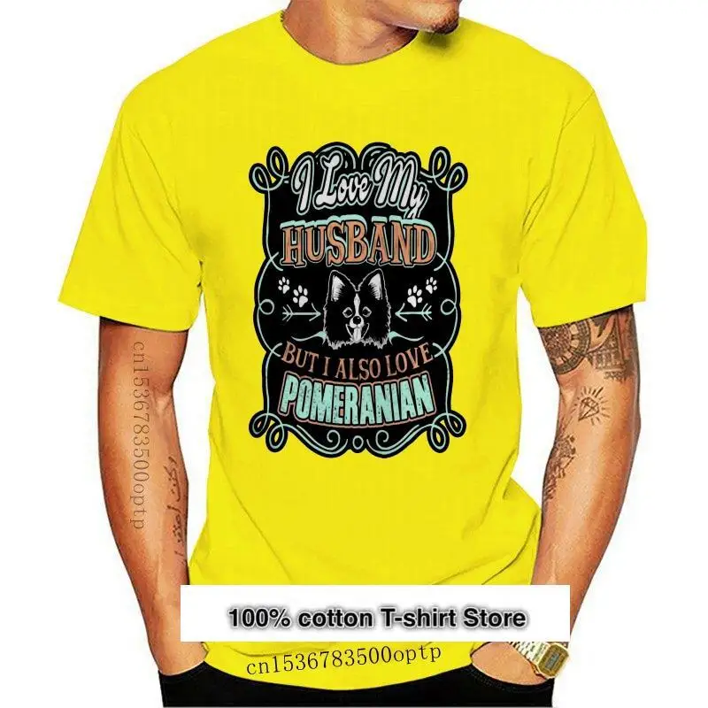 

Camiseta de manga corta para hombre y mujer, camisa con frase MY HUSBAND, camiseta orgánica para mujer, camiseta guay