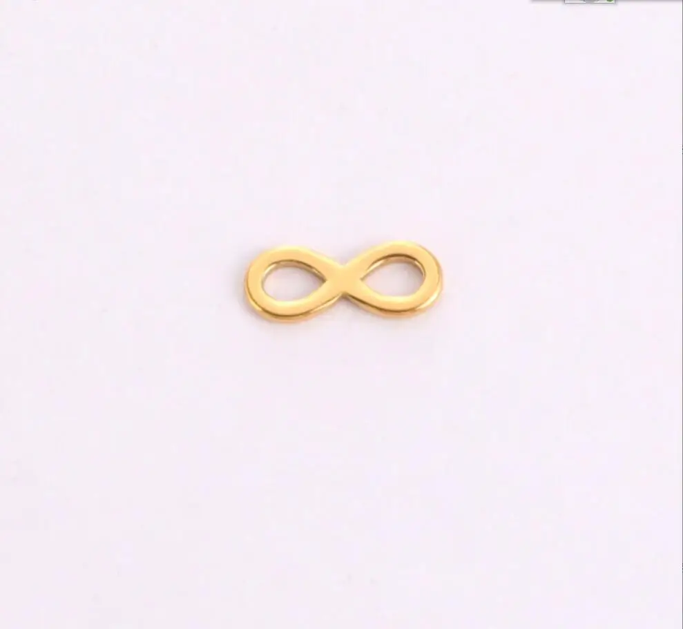 20 шт. нержавеющая сталь бесконечная 8 форма подвески разъемы застежка для DIY