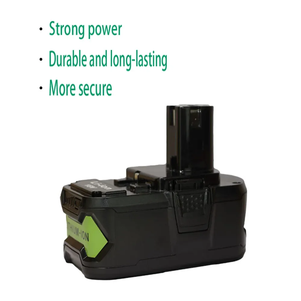 Литий-ионный аккумулятор для Ryobi ONE + P108 P109 P106 P105 P104 P103 RB18L50 RB18L40 BPL1820 BPL1815 RB18L60 18 в 6 0