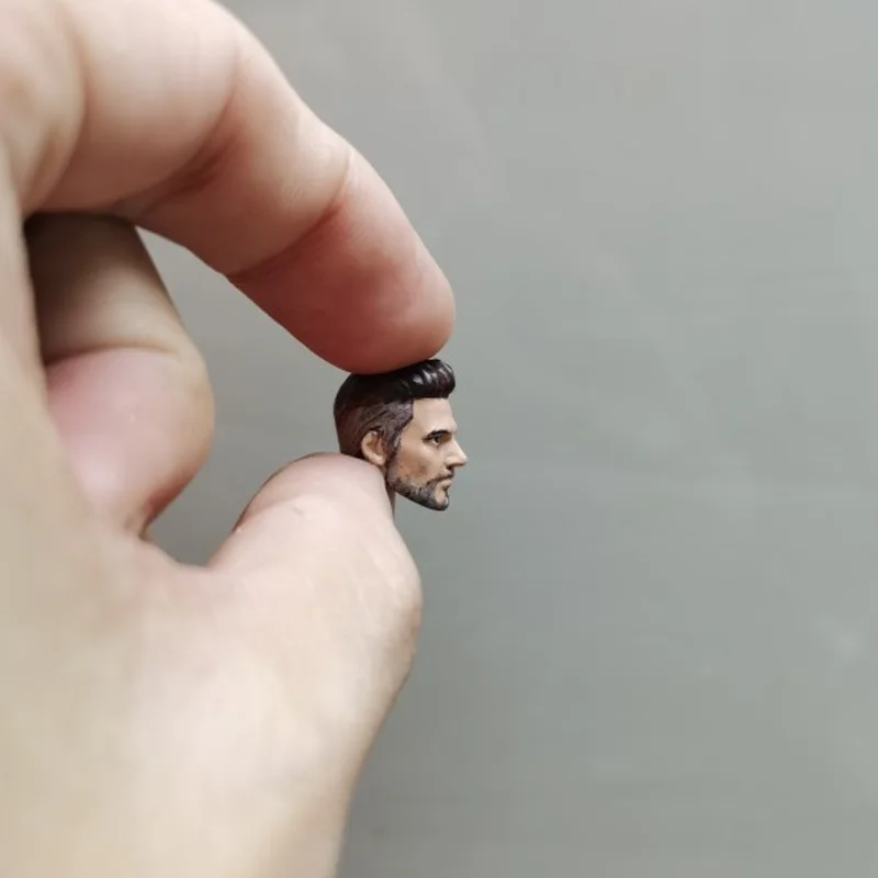 Окрашенная голова в масштабе 1/18 волк Уорриорз II Frank Grillo подходит для фигуры 3 75
