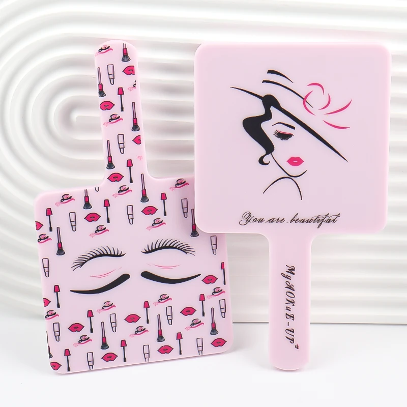 Ручное зеркало для наращивания ресниц myaokue-up