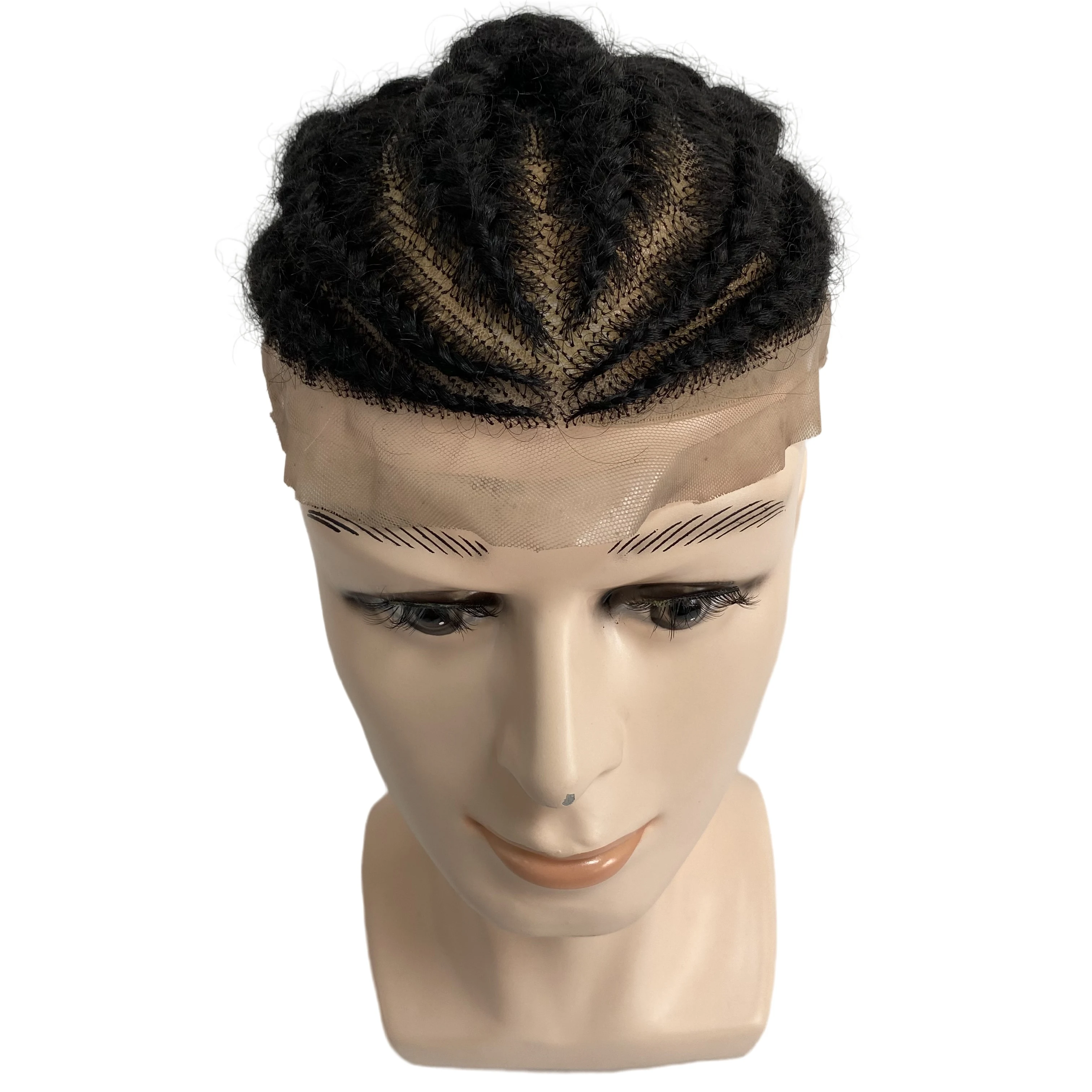8x10 Full Lace Toupee For Blackman