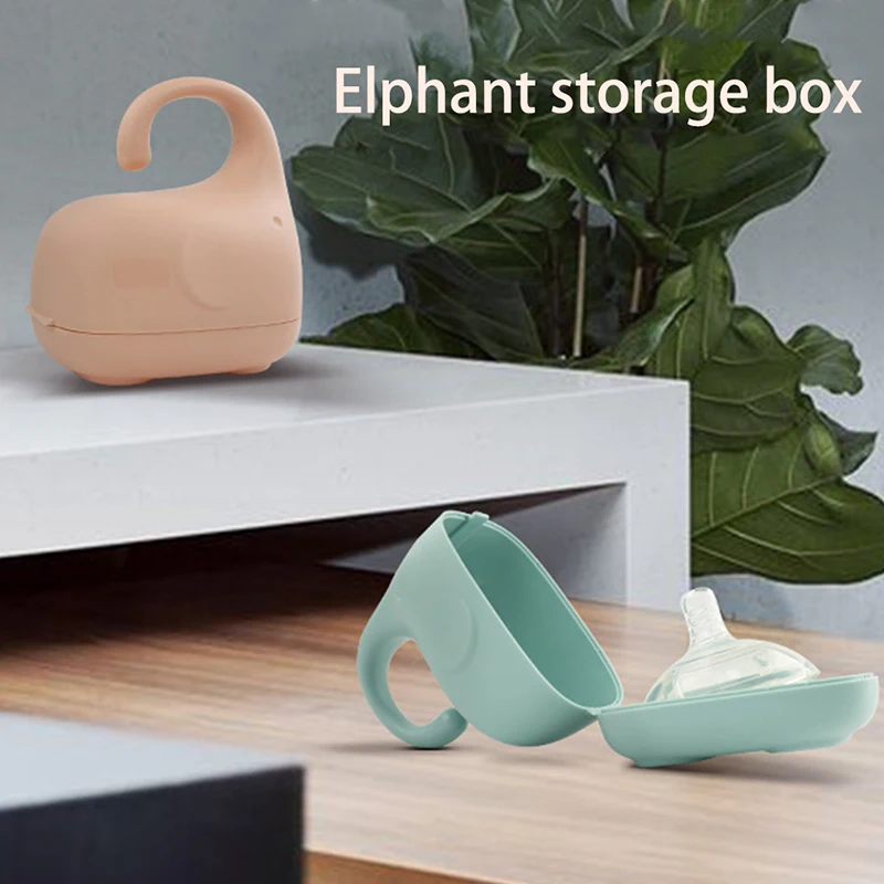 Портативный детский чехол для соски-пустышки в форме слона | Дом и сад