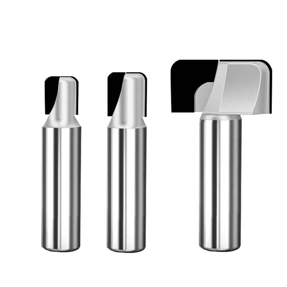 PCD двойная дуга круглая Нижняя Чистящая насадка Алмазный деревообрабатывающий