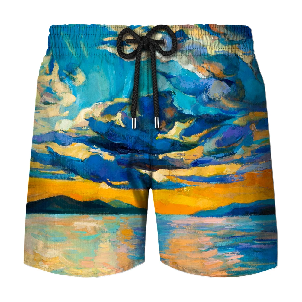 Летние повседневные шорты 2022 мужские брюки с рисунком женская уличная одежда для