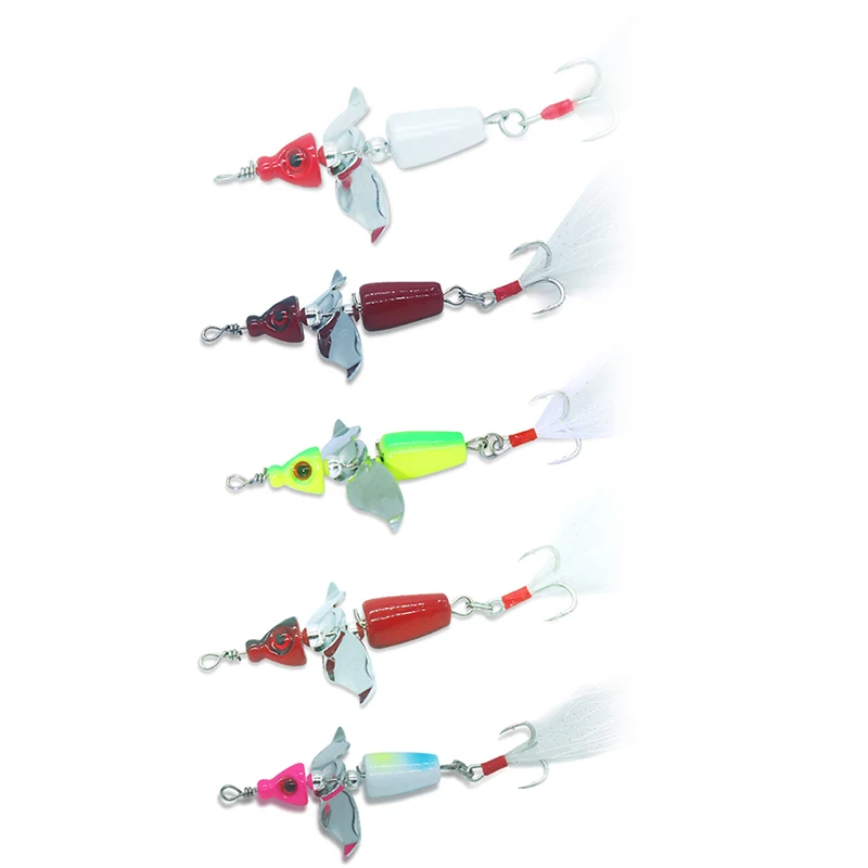 

Рыболовный пропеллер, приманка, шумовой триммер, рыболовная приманка, вращение на 360 градусов, чистая медь