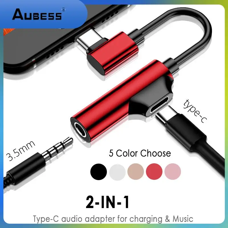 

Type C Adapter USB C To 3.5mm 3.5 Jack Earphone Audio Converter Headphones Cable For Samsung Galaxy Tab S6 90 Degree Adapters