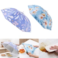 80cm foldable food insulation cover anti fly mosquito cover dust cover food dining table cover for kitchen accessories tools