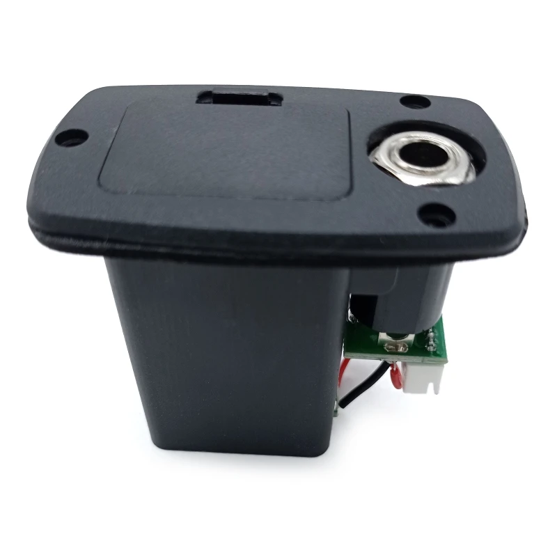 KLT17A 3-полосный гитарный предусилитель эквалайзер пьезо-пьезо-тюнер с ЖК-тюнером