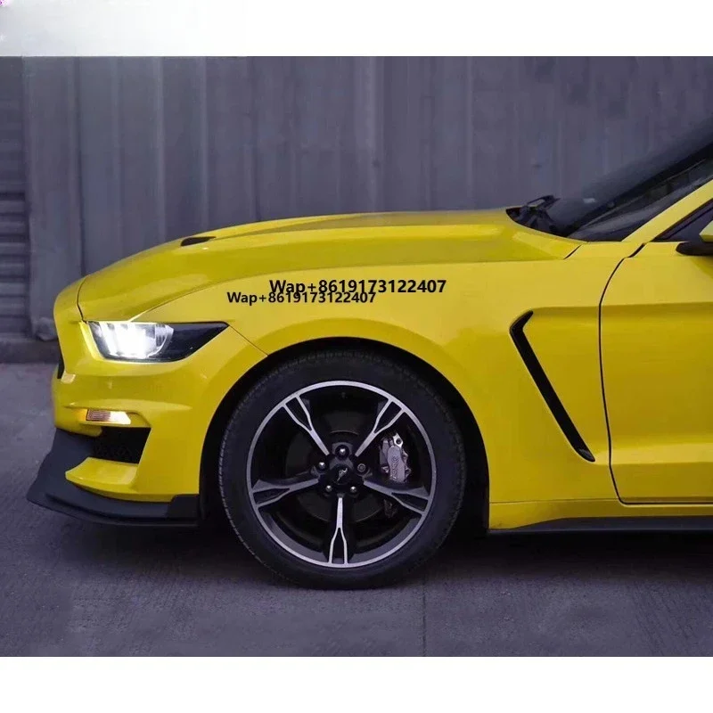 Фото Крыло GT350 из алюминиевого сплава для тюнинга кузова автомобиля, для Mustang 2015-2020 годов №1