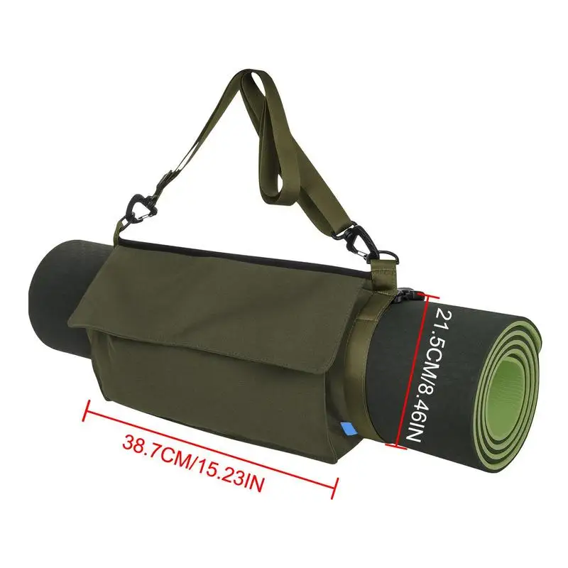 Multifunctional Yoga Mat Straps Full Zip Yoga Carrier Bag Adjustable Sports Sling Shoulder Carry Belt Exercise Fitness Yoga Belt