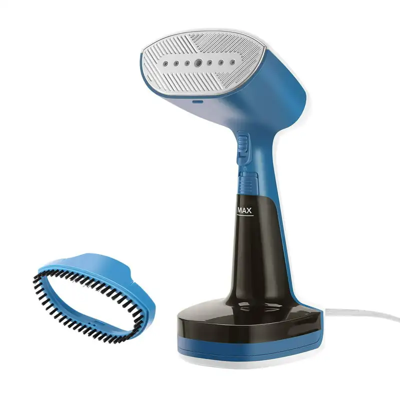 

Turbo Handheld Steamer, Dual Steam Settings, White and Blue