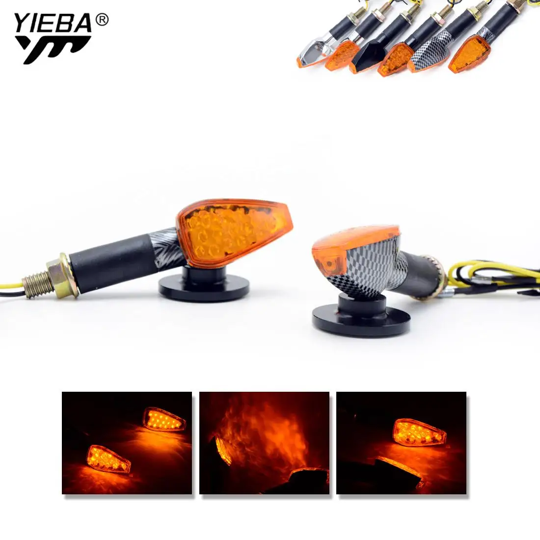 

For YAMAHA YZ426F 450F YZ250X YZ250FX YZ450FX WR250/W450 WR250F WR450F Motorcycle Accessories LED Turn Signal Indicator Light
