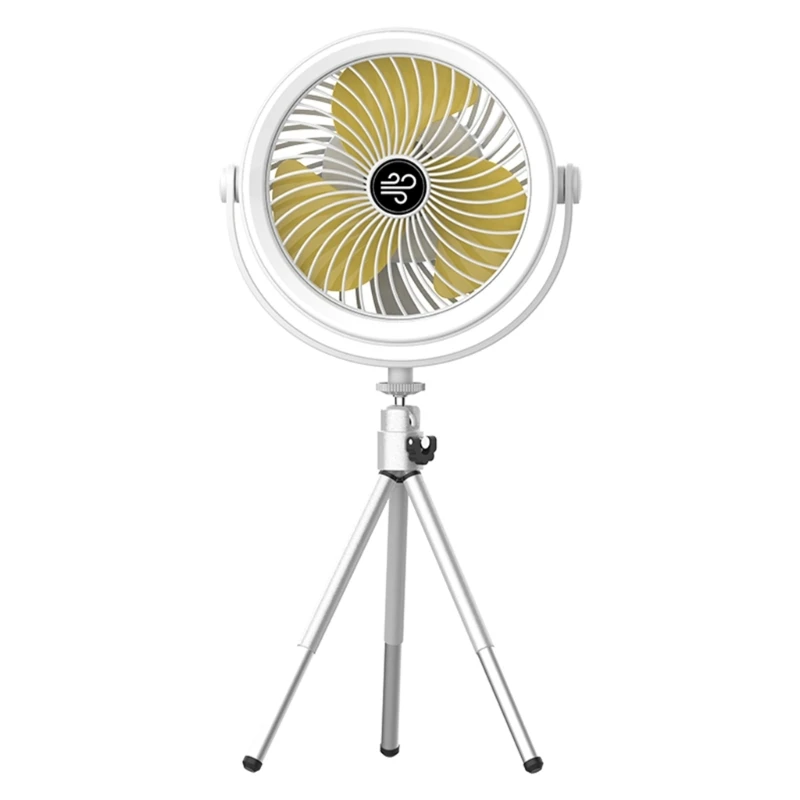 

Small Camping Fan Desk Fan,3 Speeds Portable Desktop Table Cooling Fan Dropship