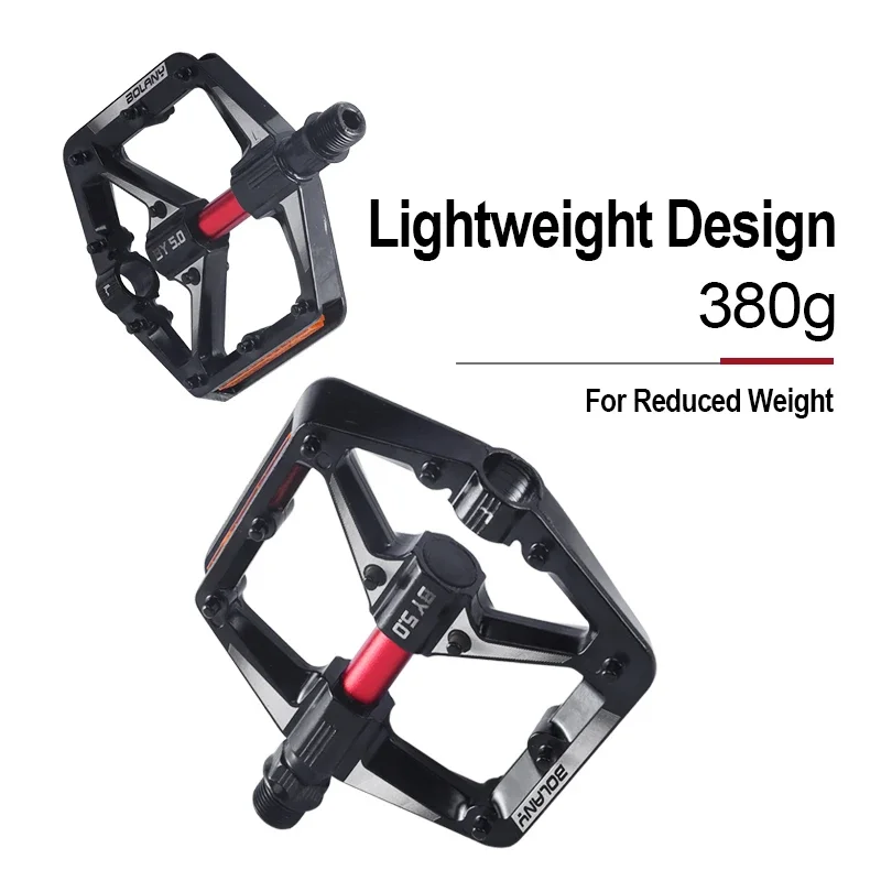 BOLANY полая велосипедная педаль из алюминиевого сплава противоскользящие педали