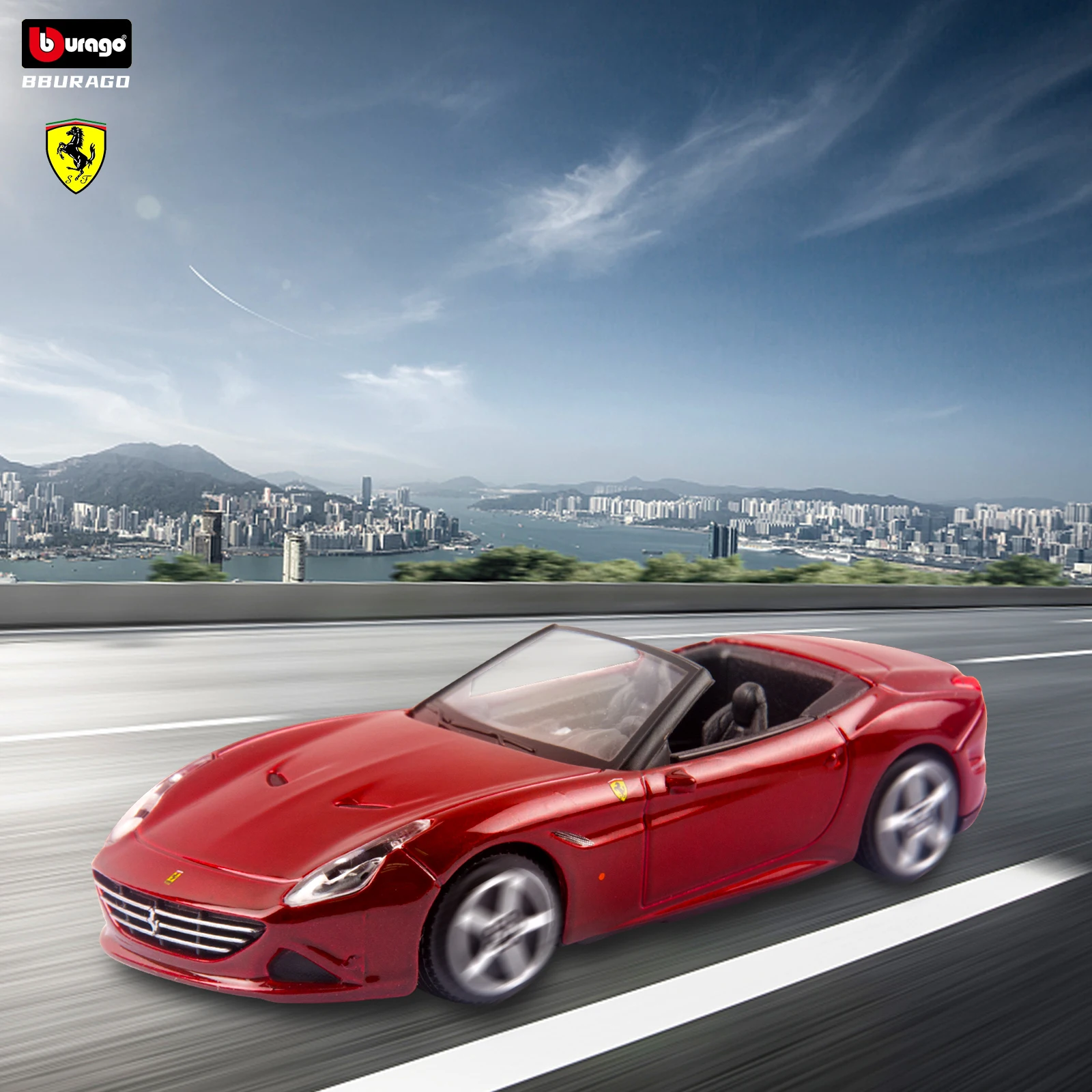 Модель автомобиля Bburago Ferrari 488GTE 1:43 литой из сплава Laferrari F430 Itlalia 458 488 вызов gto F40