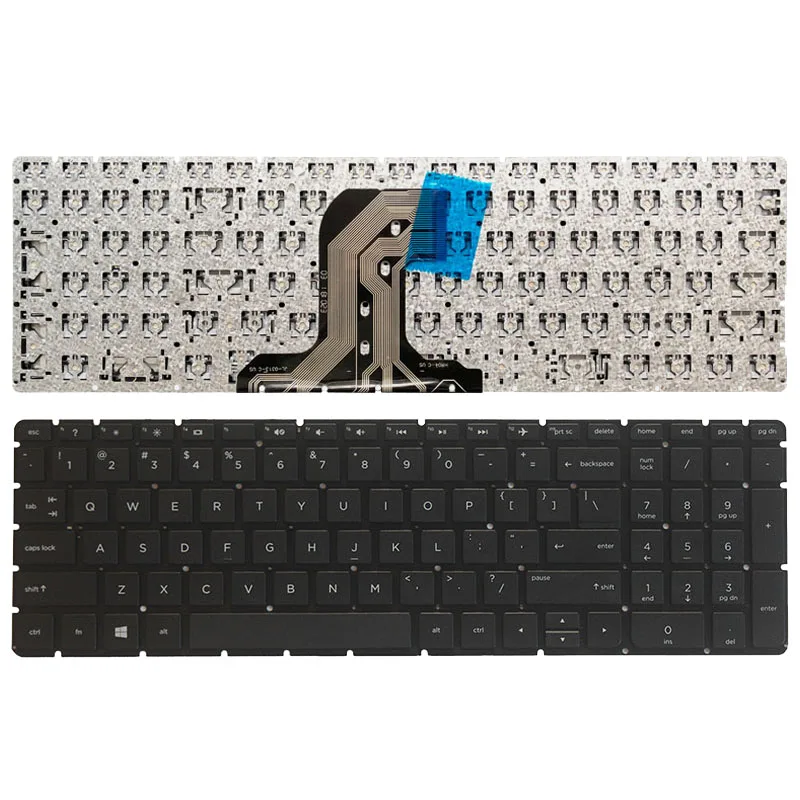 

New US Laptop keyboard For HP pavilion 250 G4 255 G4 256 G4 250 G5 255 G5 256 G5 TPN-C125 TPN-C126 15-AC 15-AY 15-AF 15-BA