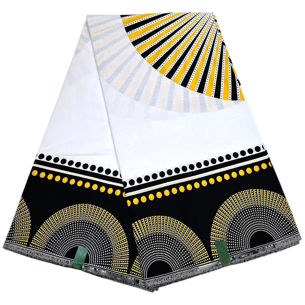 Настоящая африканская восковая ткань воск нигерийская Анкара принты блоков