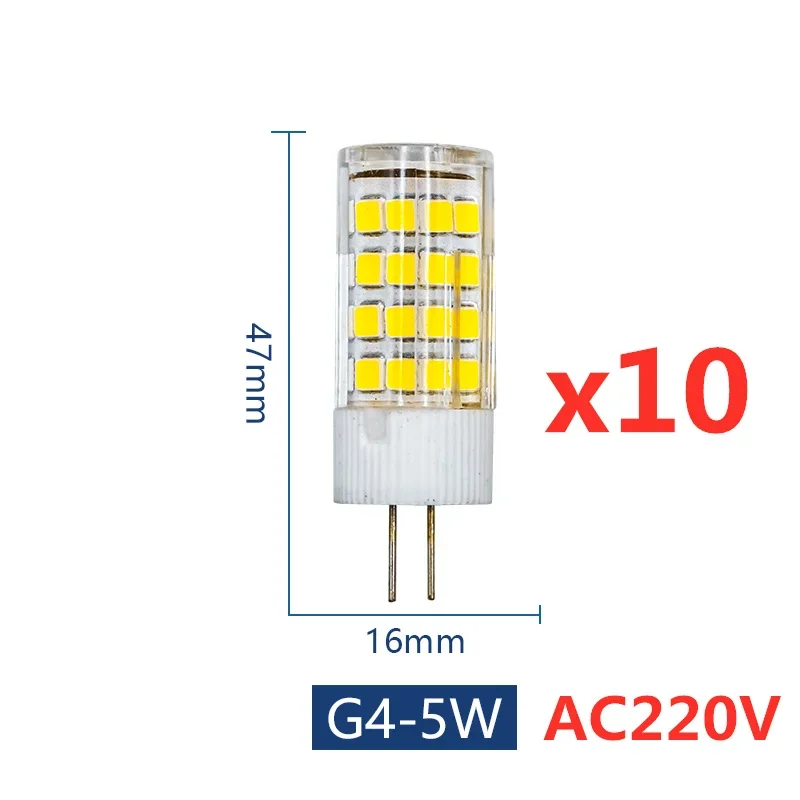 

Светодиодные лампы NIN FULL G4 G9 E14 3/5/9 Вт 220В