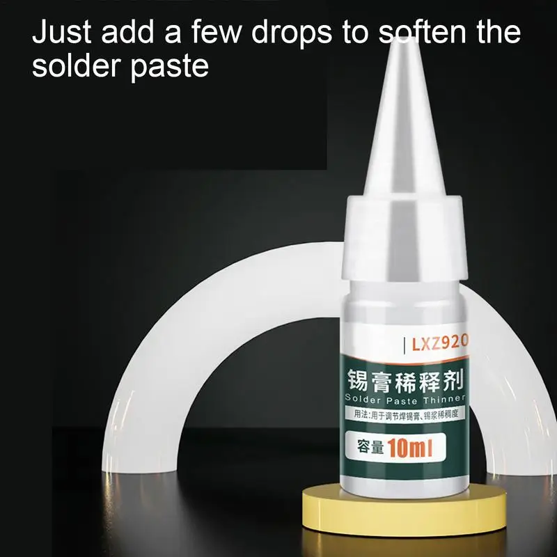 10 мл флюсовая паста оловянный крем более тонкая сварочная разбавитель паяльный
