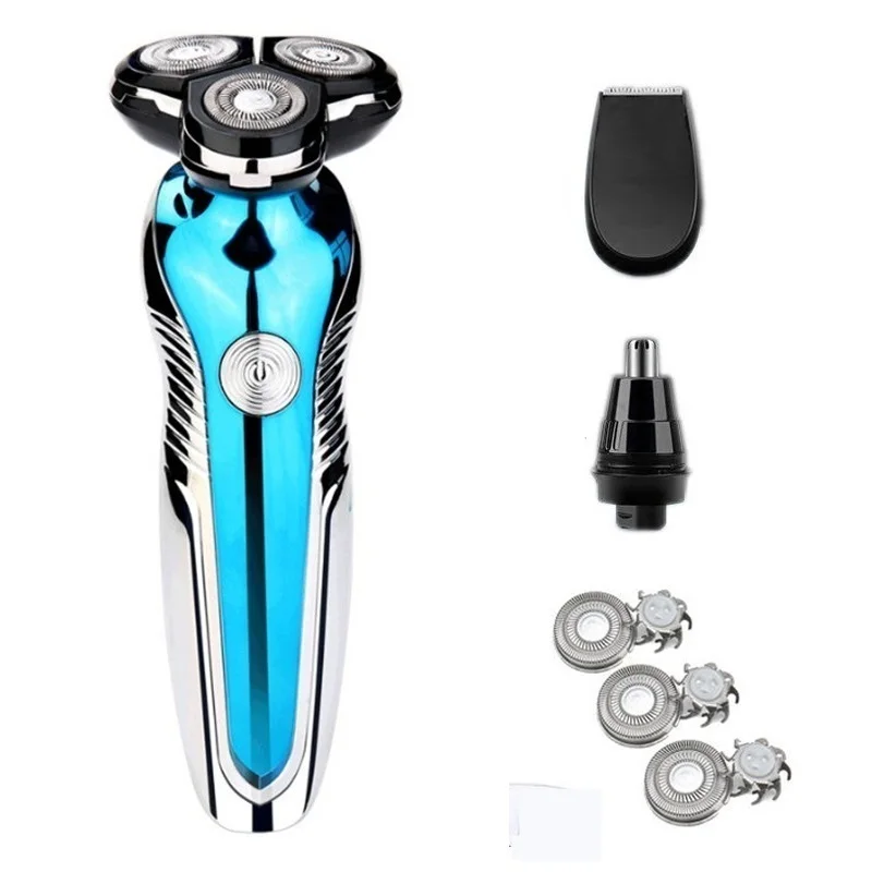 

New Electric Shaver Washable Rechargeable Electric Razor Shaving Machine for Men Beard Trimmer Wet-Dry Dual Use