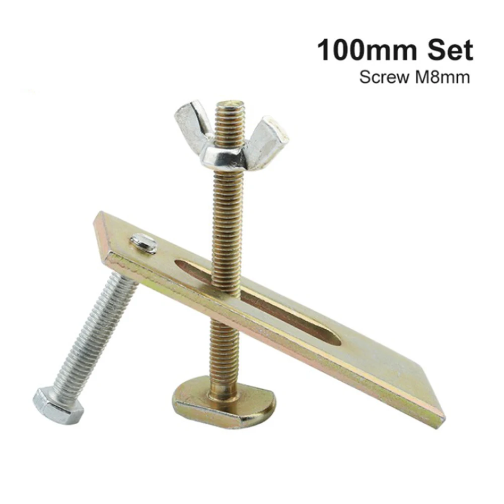 

Приспособление для зажима пластины под давлением, домашний завод, садовый локатор, 1 комплект, оборудование, металлический быстрозажимный ш...