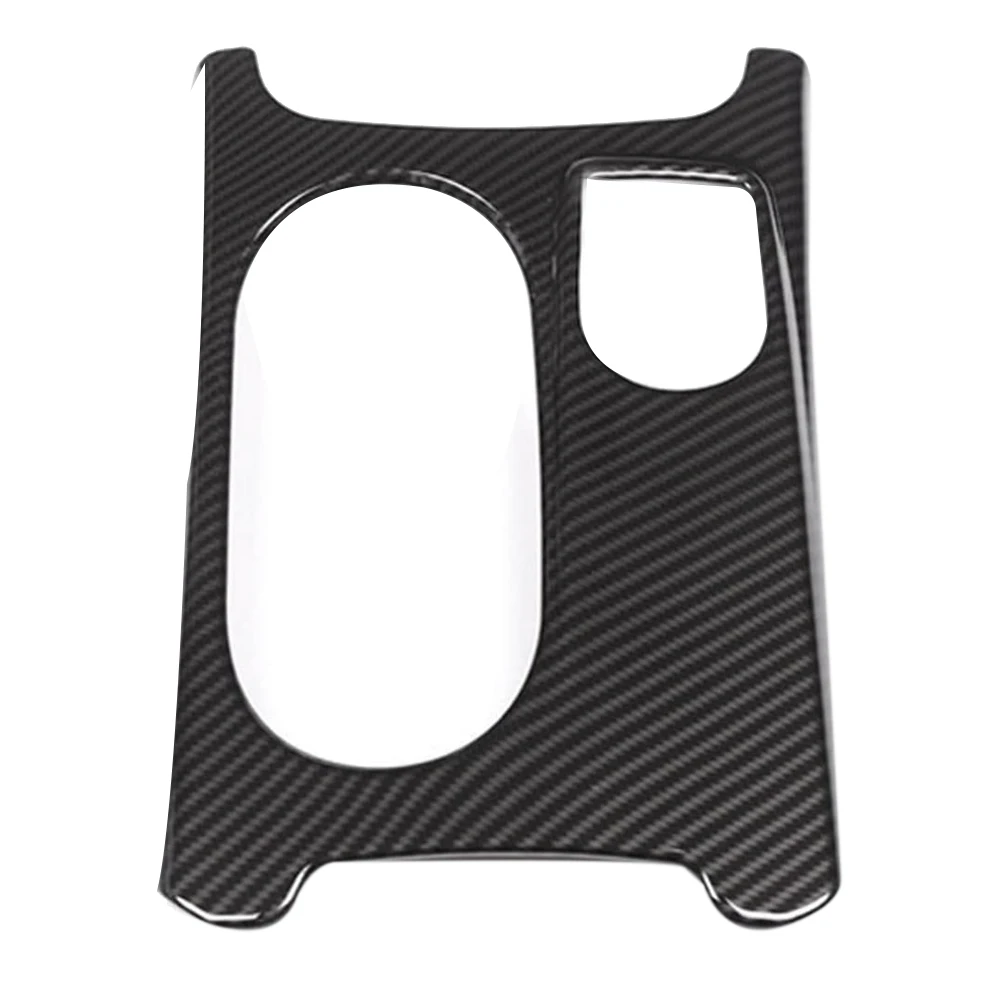 

Carbon Fiber Car Center Console Cup Holder Cover Trim for A GLA CLA Cla