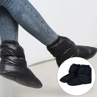 2 pcs warmers overshoes booties socks slippers boots covers breathable keep warm gear down footwear unisex wear resistant cozy
