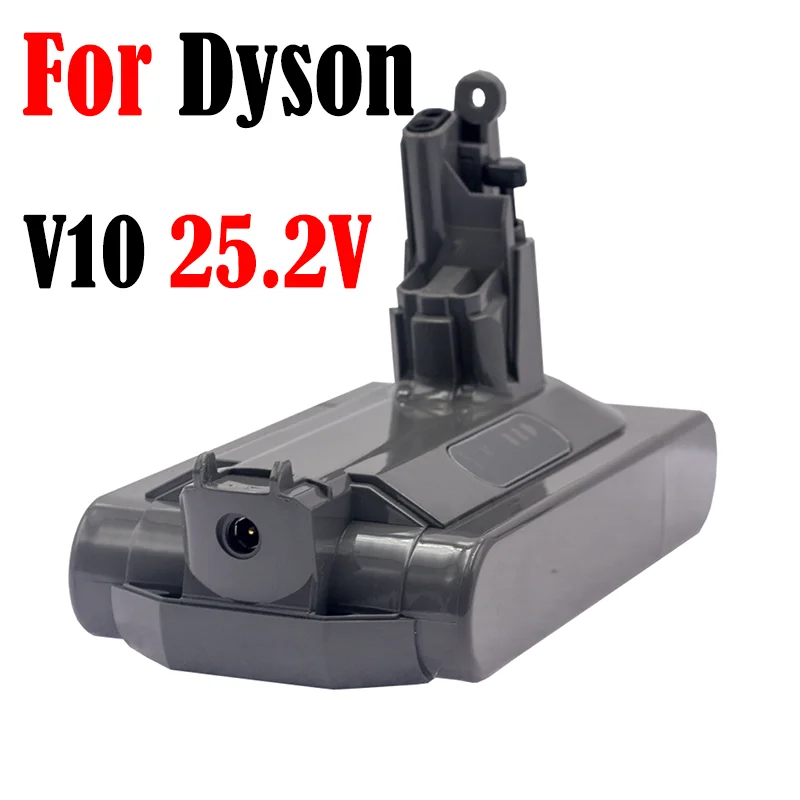 

For Dyson V10 Battery 25.2V 6000mAH Li-ion Vacuum Cleaner Rechargeable Battery Absolute Fluffy Cyclone SV12 Lithium Battery