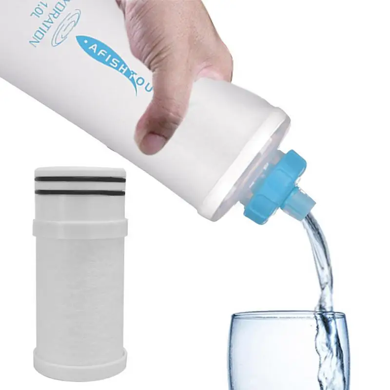 

Folding Water Bottles 1L Hiking Water Bottle With Filter Lightweight Drinking Bottle Portable Foldable Bottle For Walking