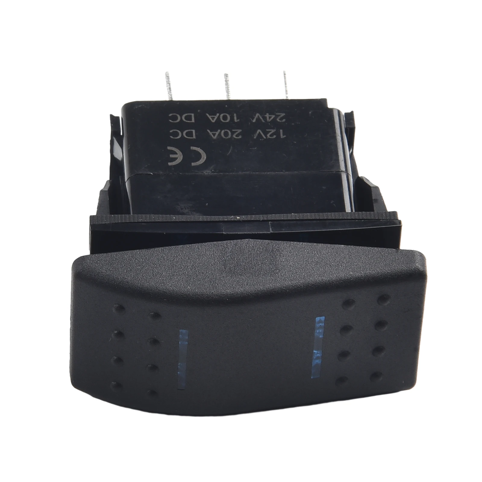 Высококачественный 12V20A 7-контактный DPDT синий светодиодный светильник, мгновенный кулисный переключатель, тумблер включения, идеально подходит для автомобильных приложений (art.: 3920d307f4383) - 3920d307f4383