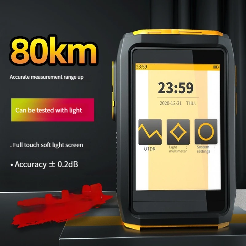 Мини-рефлектометр OTDR для активного волокна оптоволоконный тестер в реальном