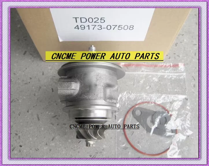 Фото Картридж турбокомпрессора CHRA TD02 49173-07504 49173-07506 для FORD Fiesta C-MAX, Citroen C3 C4, Peugeot 307 DV6B DV6A DV6UTED4 1.6L №1