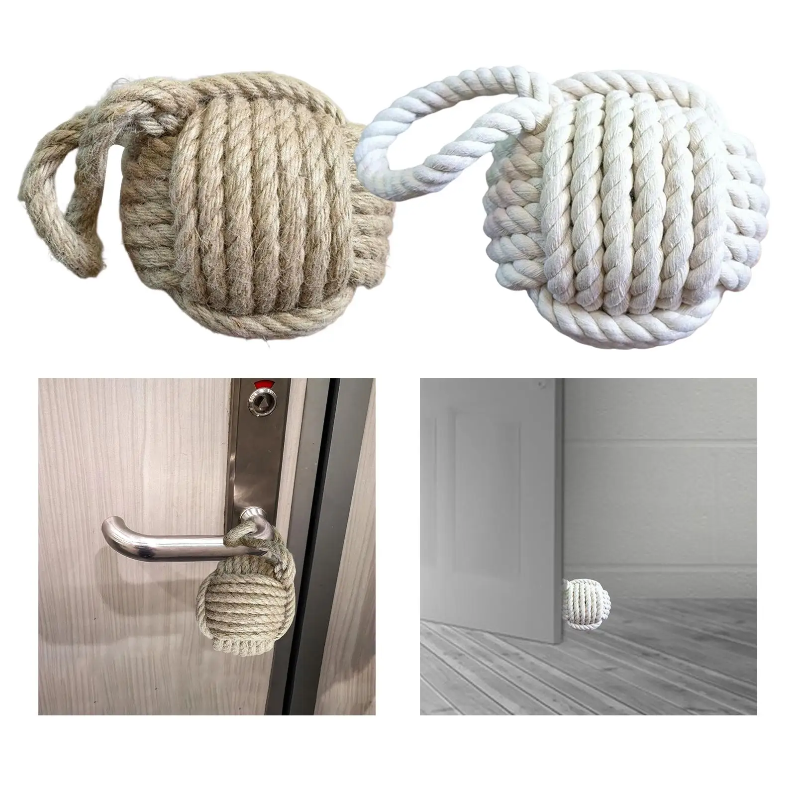 Sferyczna bawełna i len antykolizyjna moda kreatywna lina odbojnicza do drzwi żeglarski węzeł dekoracja łodzi morska sypialni