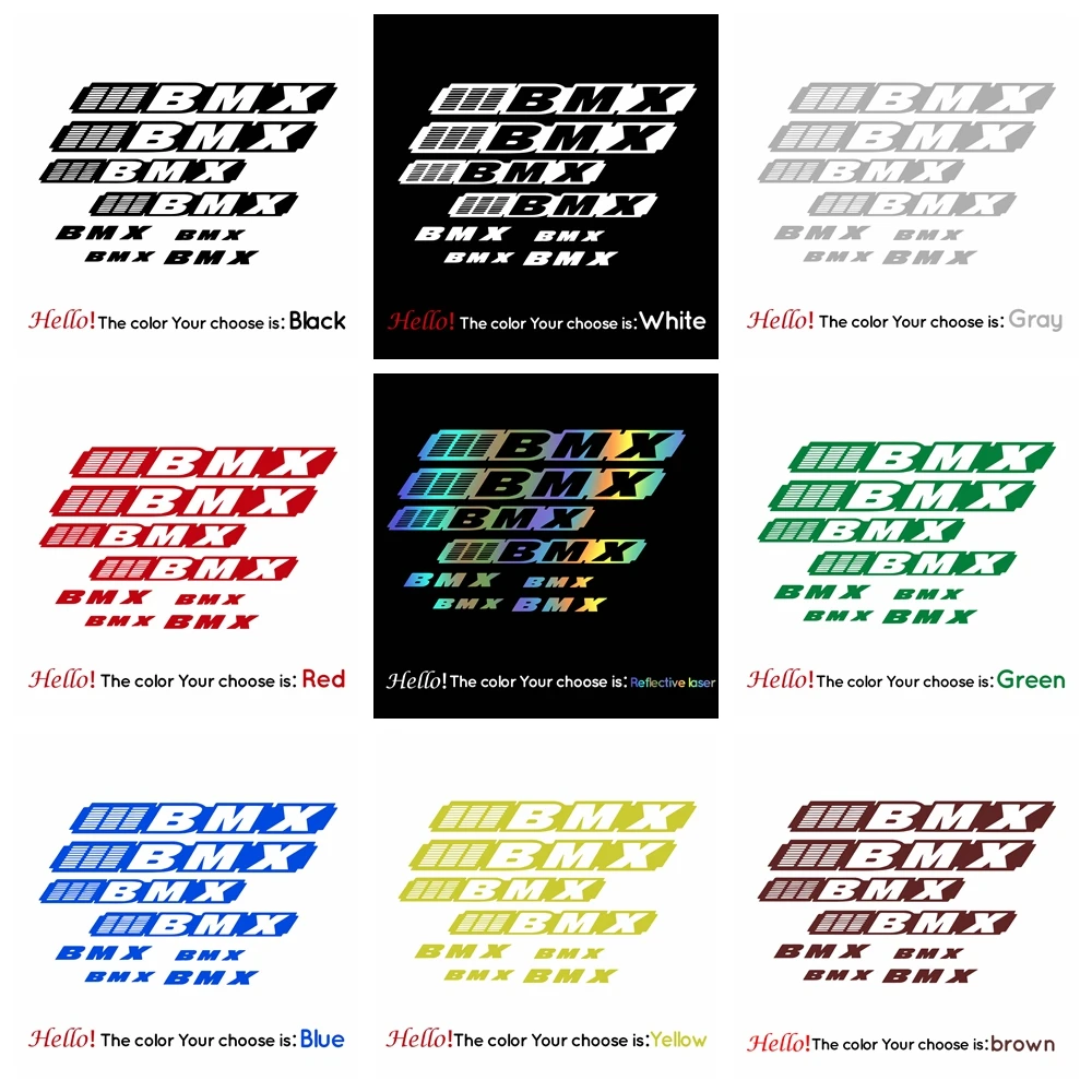 

Reflective Bmx Stickers Cinelli for Road Bike Mountain Cycling Sticker MTB Bicycle Wheels Decal Protector Parts