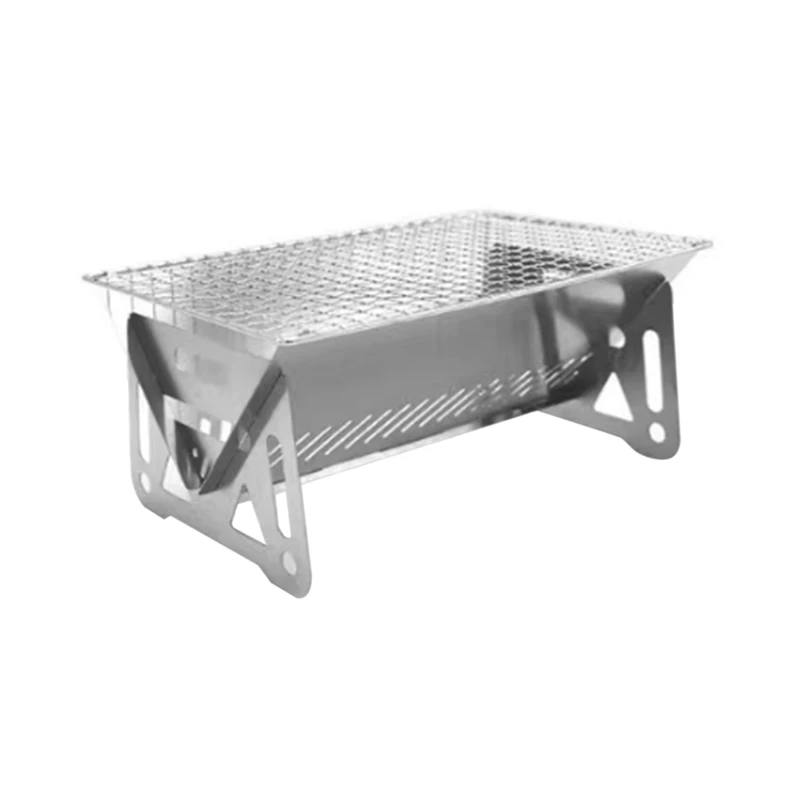 Портативная уличная складная карточная печь из нержавеющей стали инкатор для