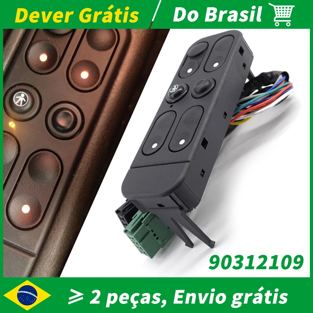 

Главный переключатель управления окном для Opel Vectra 90312109-1988, кнопка дверного замка 1995