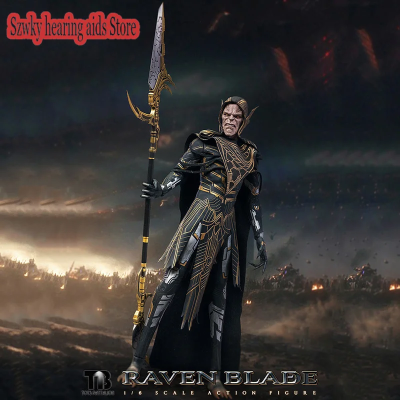 

TOYSBATTALION TB005 1/6 Deathblade Raven General Crowblade Figure Model 12 Inch Soldier Action Figure Full Set Doll Toys