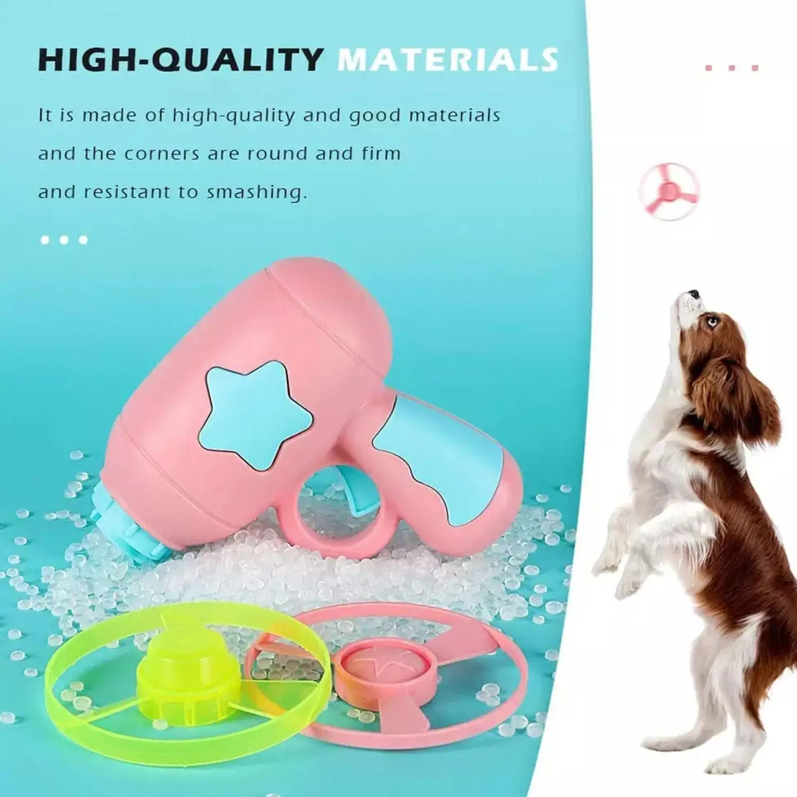 

Интерактивная игрушка для кошек, летающая тарелка, пистолет, светящаяся Летающая стрекоза, тренировочные игрушки для кошек, упражнения для ...